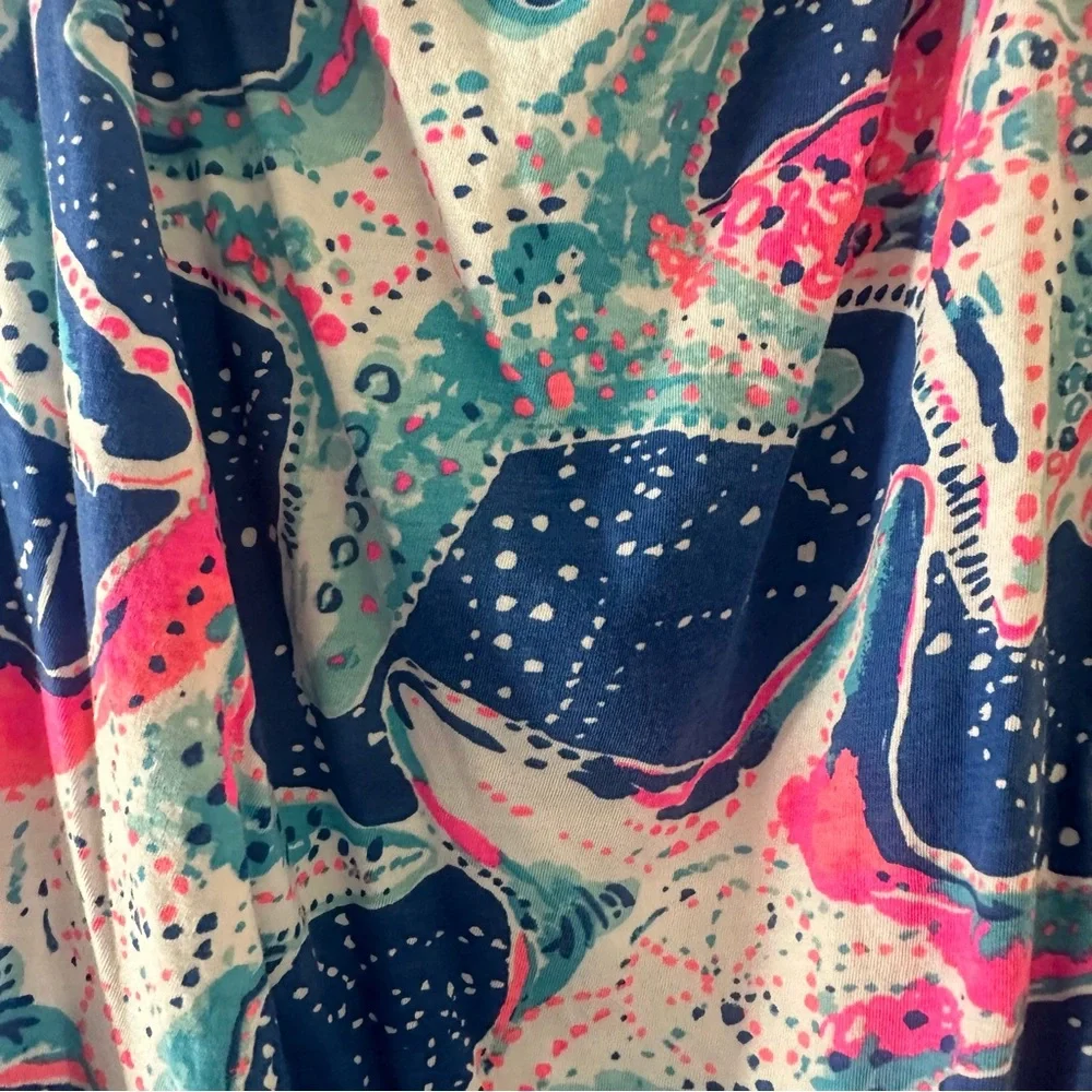 Lilly Pulitzer mini Enna dress-Starstruck Indigo starfish glow